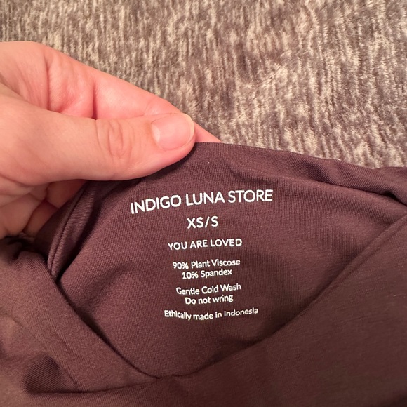 Brand New Indigo Luna Brown Sleeveless Top - Picture 2 of 4